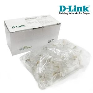 D Link Cat 6 Original Connector Pack of 100 Pieces for Full Box