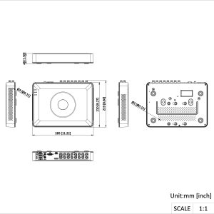 DS 7116HGHI M1 NEW HOT 16 ch 720p Mini 1U H.265 DVR (2)