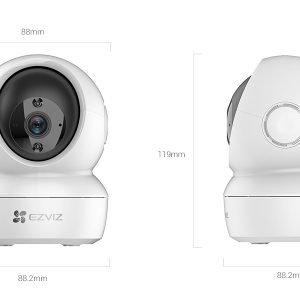 EZVIZ CS H6C Pro 2k 5MP Pan & Tilt Portable WiFi Camera CS H6c R105 1L3WF (1)