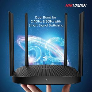 Hikvision AC1200 DUAL BAND WIFI ROUTER DS 3WR12C (1)