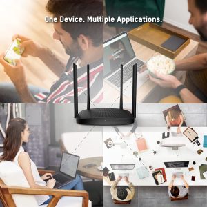 Hikvision AC1200 DUAL BAND WIFI ROUTER DS 3WR12C (2)