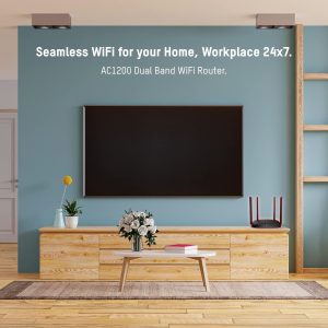 Hikvision AC1200 DUAL BAND WIFI ROUTER DS 3WR12C (4)