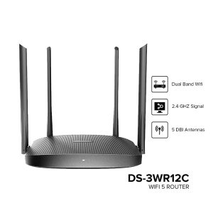 Hikvision AC1200 DUAL BAND WIFI ROUTER DS 3WR12C (5)