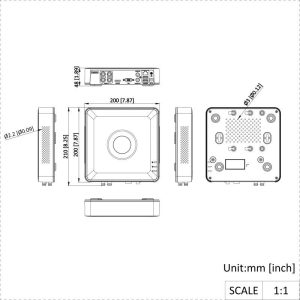 Hikvision DS 7104HGHI M1 T 4 Channel 1080p Lite Mini DVR (1)