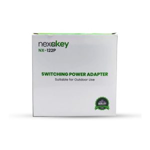 NexaKey NX 122 12V 2A Waterproof DC Power Adapter for CC Camera (1)