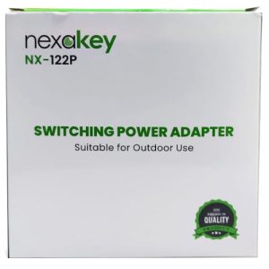 NexaKey NX 122 12V 2A Waterproof DC Power Adapter for CC Camera