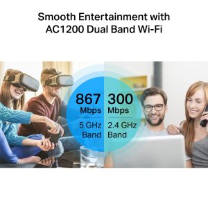TP LINk AC1200 Wireless MU MIMO Gigabit Router (5)