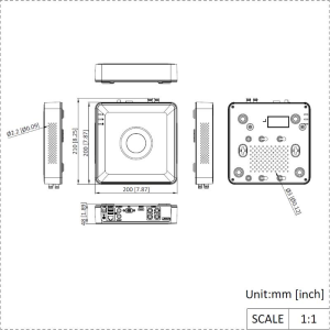 Hikvision iDS 7104HQHI M1 T 4 Channel 3K 5MP AcuSense Mini DVR