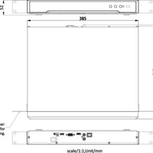 DS 7608NI Q2 Dimensionsimage