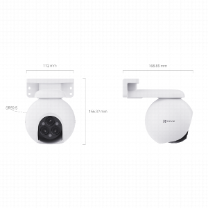EZVIZ H80f Multi 12MP Triple Lens 2K+ Smart WiFi PTZ Outdoor Security Camera (2)