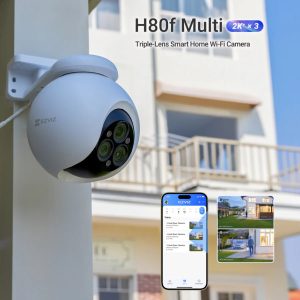 EZVIZ H80f Multi 12MP Triple Lens 2K+ Smart WiFi PTZ Outdoor Security Camera (4)
