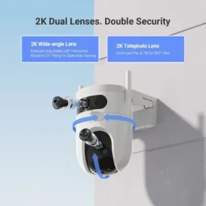 EZVIZ H9c Dual Lens Smart WiFi PTZ Outdoor Security Camera (2)