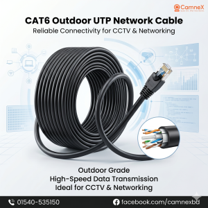 CAT6 Outdoor UTP Network Cable for CCTV and Networking
